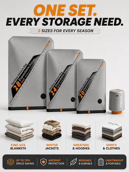 2026 New Model Travel Vacuum Storage Bag