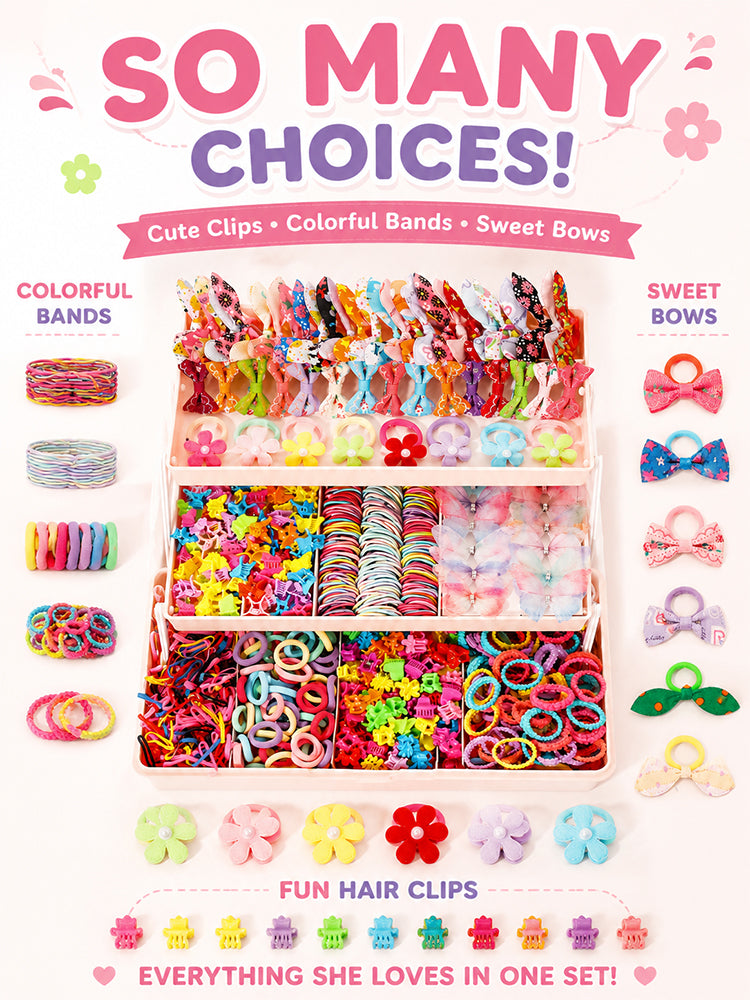 Children's hair accessory set